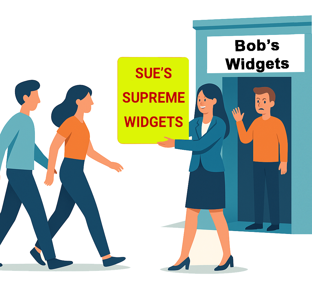 Competitor audience visual